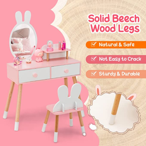 Jouets & <span class=keywords><strong>amis</strong></span> enfants table chaises enfants coiffeuse tabouret ensemble enfants meubles - Product Image 1