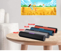 Nouveauté 2023, haut-parleur Bluetooth sans fil portable carré pour l'extérieur, étanche avec LED colorées