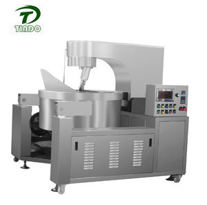 Grandes volúmenes de Gas fuego Stir Fry máquina eléctrica de cocinar máquina de arroz frito cocina automática Wok para restaurante - Product Image 1