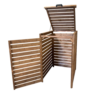 Boîte Jardin Naturel Noir Poubelle Strienght Grande Taille Poubelle Compost Bins <span class=keywords><strong>Maison</strong></span> - Product Image 3