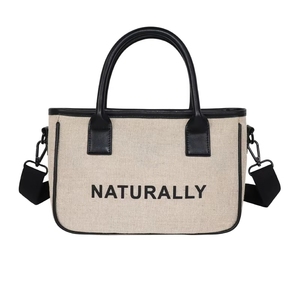 Bolsa de Compras de Lona de Algodón Orgánico, Personalizada, Ecológica, Bolso de Mano Reciclado, Bolso Bandolera - Product Image 6