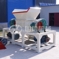 Industriële Dubbele As Houtafval Shredder Kokosnoot Shredder Machine Olijven Breekmachine