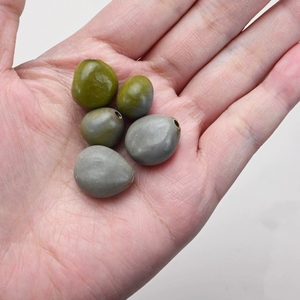 Wholesale Natural Drilled Plant <b>Seed</b> Beads Raw Fruit Shell DIY Accessories For Wind Chime Bracelet Boho Craft Decoration - Product Image 3