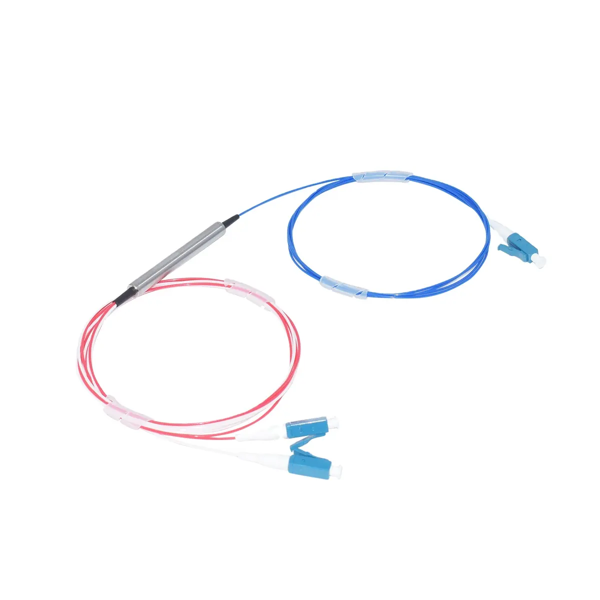 1310nm, circolatore ottico insensibile di polarizzazione di 3 porte 1550nm, circolatore a fibra ottica tipo scatola d'acciaio/ABS per DWDM