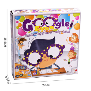 <strong>Pointless</strong> <strong>Board</strong> <strong>Game</strong> Google Eyes Painting English Glasses DIY You Draw I guess Children's Puzzle Table Funny Toys - Product Image 5