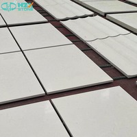 Dalles de pavé en pierre naturelle HZX, pierre calcaire blanche du Portugal Porto, dalles de pavé en pierre calcaire beige avec finition surface polie