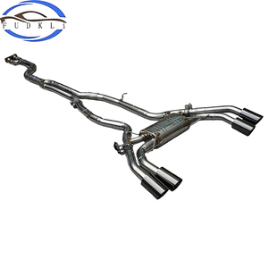 <span class=keywords><strong>Échappement</strong></span> Valvetronic <span class=keywords><strong>pour</strong></span> BMW X3m X4m F96 F97 Système d'<span class=keywords><strong>échappement</strong></span> Catback à <span class=keywords><strong>tube</strong></span> unique de 3,5 pouces en acier inoxydable avec embout et silencieux à valve - Product Image 5