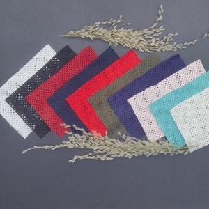 Hete 3d Gevulde Mesh Warp Gebreide Super Elastische Luchtlaag Stof Dubbelzijdige <span class=keywords><strong>Interlock</strong></span> Stijl Effen Patroon Voor Schoenentas Beweging - Product Image 5