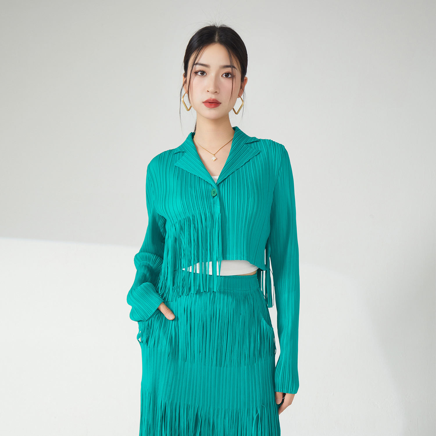 สีเขียว