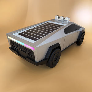 HM-998 Haut-parleur Bluetooth <span class=keywords><strong>de</strong></span> style automobile avec radio FM/TF/USB, recharge solaire, stéréo, basses puissantes, cadeau sportif, haut-parleur lumineux - Product Image 4