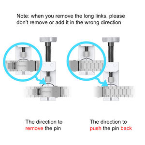 Apple Watch 스테인레스 스틸 밴드 41mm 49mm 3 링크 금속 손목 팔찌 스트랩 IWatch 10 9 8 7 6 울트라 2 밴드 용 Keepwin - Product Image 5