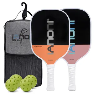 CASTON personnalisé 16/15/14mm pagaie de Noël en fibre de carbone thermoformé USAPA approuvé en fibre de verre nid d'abeille Pickleball pagaies