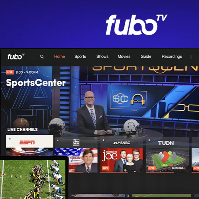 Fubo Tv Elite+Sports 1 Month