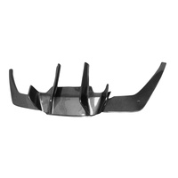 Kit de carrosserie de mise à niveau de haute qualité accessoires de rénovation pour BMW série 6 M6 F06 F12 F13 fibre de carbone V Type diffuseur arrière pare-chocs arrière