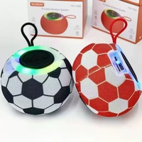 Nouveau Subwoofer Portable sans Fil 5.0/5.5 pour Football, Éclairage LED RGB, Basses Puissantes, Haute Qualité Sonore, Sortie 5W - Modèle 2026 à Succès