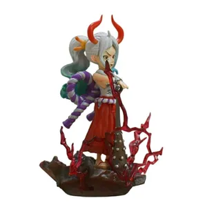 4.53in/11,5 cm <span class=keywords><strong>Anime</strong></span> One Pieces figura <span class=keywords><strong>Yamato</strong></span> figura PVC coleccionable estatua modelo juguetes regalos - Product Image 4