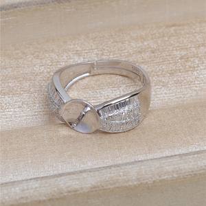แหวนเงินแท้ S925 ปรับขนาดได้ ขนาด 10-12 ดีไซน์หรูหรา น้ำหนักเบา อุปกรณ์ตกแต่งมือ JG5421-อุปกรณ์และส่วนประกอบเครื่องประดับ - Product Image 5