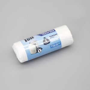 Clear Heavy Duty PE Square Bottom Side Gusset Heat <b>Seal</b> Garbage Roll 20s 20x30 Wholesale Garbage <b>Bags</b> Trash <b>Bags</b> Bin Liners 120L - Product Image 3