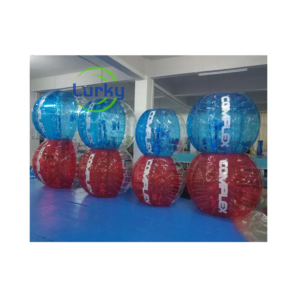 Venta caliente alta cantidad Commercia inflable parachoques bola deporte juego para niños y adultos