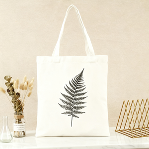 Sac en toile imprimé sur mesure, robuste et réutilisable, idéal pour les courses, le marché, les voyages et l'usage quotidien, tissu doux et durable - Product Image 3