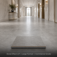 Ungiftiger Wasserdichter Premium Stein-Marmor-Optik LVT-Bodenbelag Luxus-Vinylfliesen 18*18 36*36 2mm LVT-Vinylboden