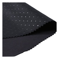 2 capas 100% tela de punto polivinílico repelente al agua 3D gofrado cepillo teñido liso para deportes y chaqueta Softshell al aire libre