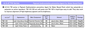 Agente Químico Auxiliar Preventivo de Sedimentación de Pigmentos en Pasta Suave, Tipo Líquido Fácil de Agregar, Tw-122, Tw-121,124 - Product Image 2