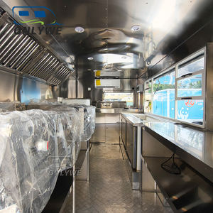 Onlyho מותאם אישית סיטוני 4 מ 'פיצה מטבח גדול נייד פיצה אוכל טריילר מזון מהיר משאית עם מטבח מלא למכירה ארצות הברית - Product Image 6