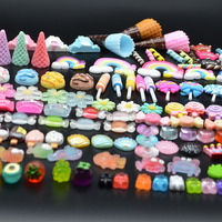 5000 Kleurrijke Platte Lollipop Snoepjes Hars Charms voor Sleutelhangers, Nageldecoratie, Kettinghangers, Oorbellen en Telefoonhoesjes