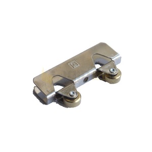 Roulettes de porte et fenêtre Igin en acier inoxydable avec roues en cuivre, antirouille, design minimaliste, accessoire de quincaillerie - Product Image 5
