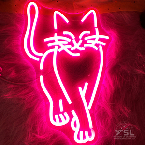 Cat LED Neon <b>Lamp</b>-Acrylic Material for Office Wedding Bedroom Bar Party Atmosphere Decoration - Product Image 2