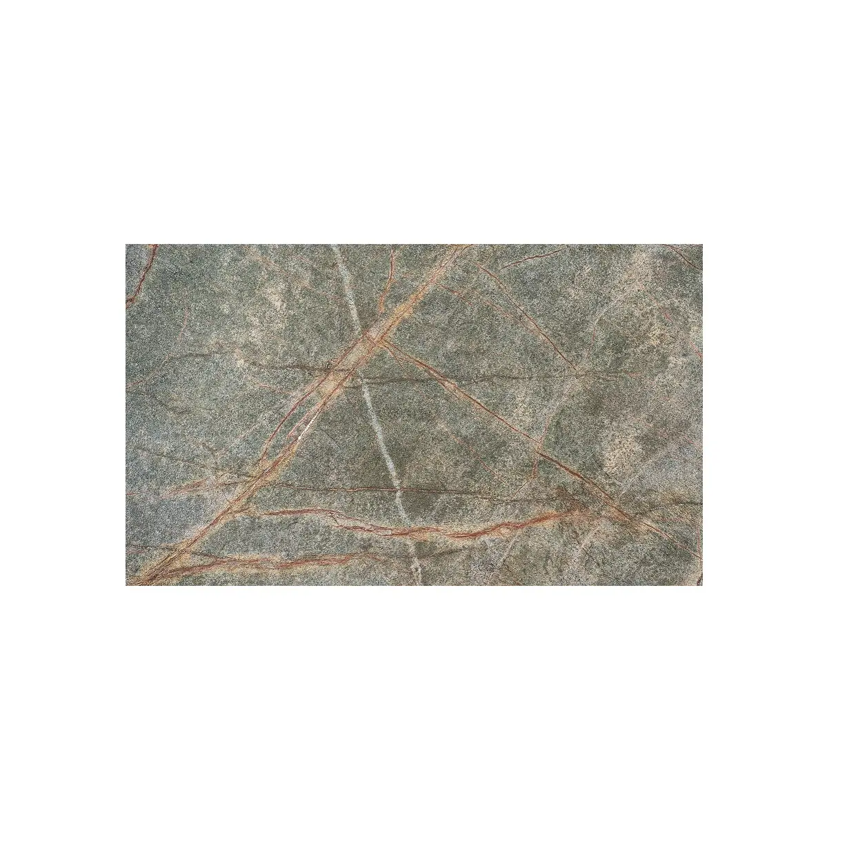 외부 장식 스타일 천연석 베니어 벽 패널 인도 수출업자 및 제조업체의 숲 녹색 베니어 돌