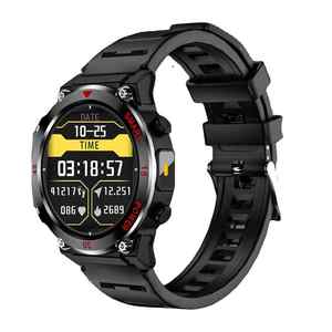 Montre connectée explosive, étanche pour l'extérieur, appels Bluetooth, montre connectée tendance avec lampe de poche - Product Image 1