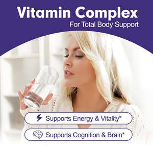 Cápsulas de Complejo Vitamínico B con Ácido Pantoténico Directamente de Fábrica, Apoya la Energía, la Vitalidad y la Cognición, Cápsulas para el Cerebro - Product Image 6