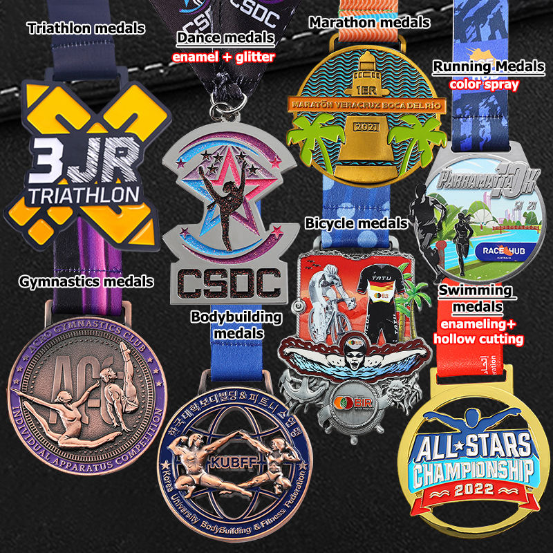 เหรียญเต้นรำ/ยิมนาสติก/วิ่ง