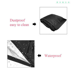 Funda para Muebles de Exterior de Tela Oxford 210D, Impermeable y Resistente al Polvo, en Forma de L para Sofás de Esquina, Hecha de Tela de Poliéster Duradera - Product Image 4