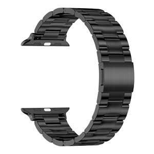 Correa de reloj de metal de titanio para <span class=keywords><strong>Apple</strong></span> <span class=keywords><strong>Watch</strong></span> Ultra Series 9 8 7 <span class=keywords><strong>6</strong></span> 41mm 45mm 49mm de lujo 3 enlaces Cierre magnético correa de reloj inteligente - Product Image 6