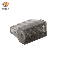 Ventas directas de fábrica de VSELE, Conector de empalme de terminal compacto gris, conector de cable a presión