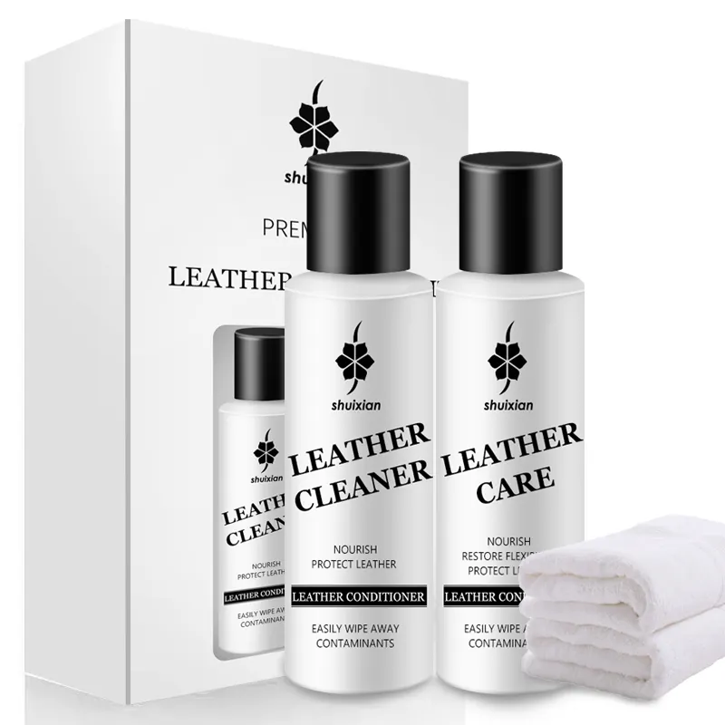 Wholesale Low MOQ Natural Leather Care Products Leather Conditioner and Cleaner