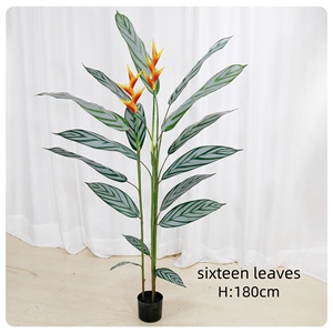 Nhân Tạo Alpinia Zerumbet Cây Cây Giả Với Màu Trắng Và Màu Xanh Lá Cây Lá Cho Trong Nhà Nhà Văn Phòng Vườn Trang Trí Hiện Đại - Product Image 4