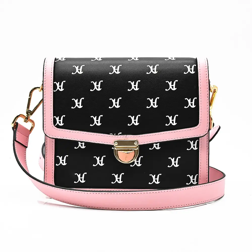 Customize luxury high end leather crossbody bag for women genuine leather bag ladies handbag