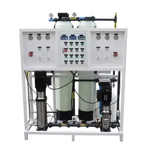 500LPH Sistema de Tratamento de Água Osmose Reversa Purificação de Água Potável Nanofiltração de Meios Fazendas Fornecido Fonte confiável