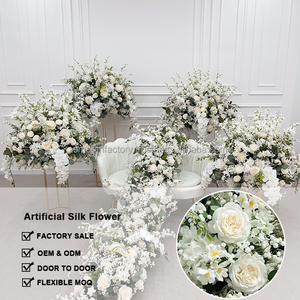 Arreglo de Rosas Artificiales LEDA Personalizado para Decoración de Eventos y Fiestas, Camino de Flores para Bodas - Product Image 4