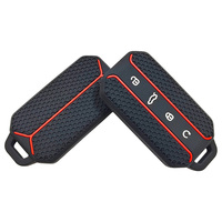 Housse de protection pour clé de voiture en silicone pour Chery QQ3 A1 Cowin QQ6 Skoda Octavia Mk1 VW Fox Seat Cordoba Leon Sate Mc1 Ibiza 6L