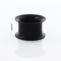 2026 Tendances : Plugs et Tunnels d'oreille en silicone multicolores, Dilatateurs d'oreille à double évasement, Bijoux de piercing corporel, Vente en gros