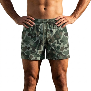 กางเกงกีฬาขาสั้นผู้ชายมีกระเป๋าใส่โทรศัพท์ ความจุเยอะ แห้งเร็ว เหมาะสำหรับวิ่งเทรนนิ่ง มาราธอน พร้อมสกรีนโลโก้ตามสั่ง - Product Image 1