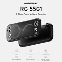 Console de jeu Anbernic RG 55G1 avec processeur Qualcomm Snapdragon, Android 14, 8 Go + 128 Go, écran tactile 5,5 pouces, prise en charge des jeux vidéo et du streaming IA