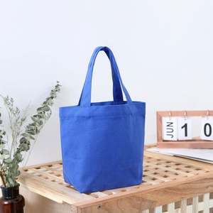 Sac fourre-tout en coton écologique avec longue poignée, logo personnalisé, fermeture éclair, recyclable, réutilisable, sac de shopping tendance, cadeau promotionnel - Product Image 5