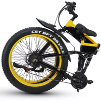 Vélo électrique pliable 48V 250W 1000W 2000W 3000W avec batterie au lithium, vélo de montagne électrique pliable