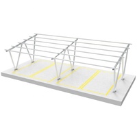 STO Kit Panel surya Carport, kekuatan tinggi bingkai Pv sistem Carport aluminium untuk mobil listrik